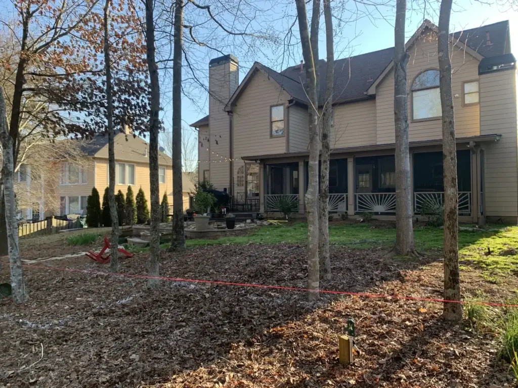 Buford custom pool and backyard project