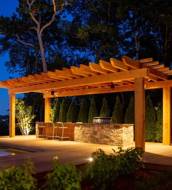 Modern Pool & Terraced Garden