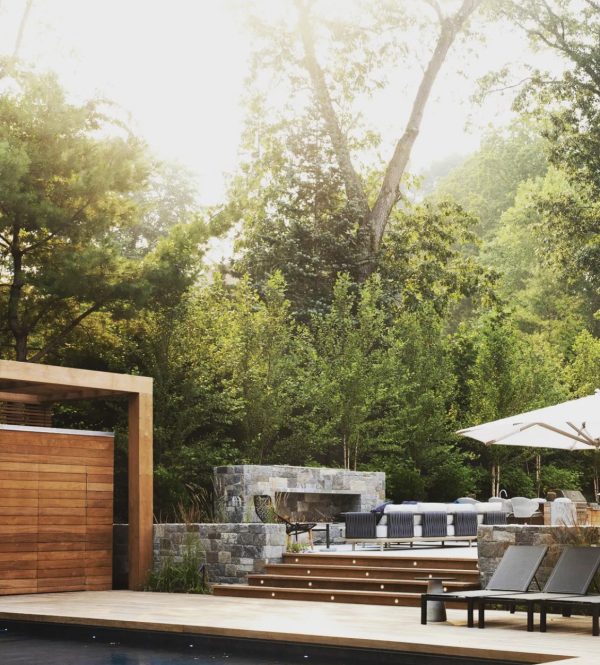 Modern Pool & Terraced Garden